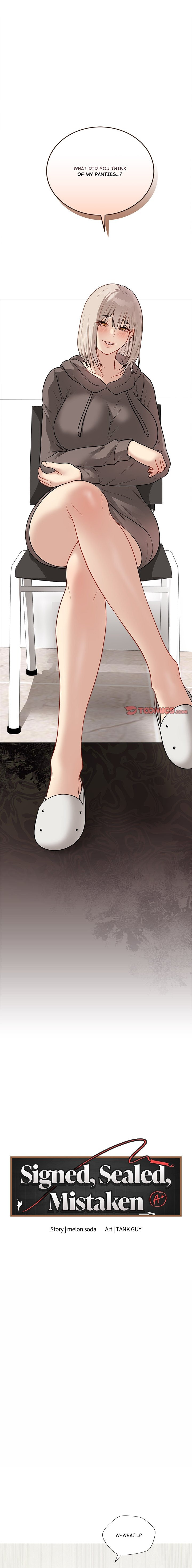 Signed, Sealed, Mistaken Manhwa - Chapter 23 Page 0