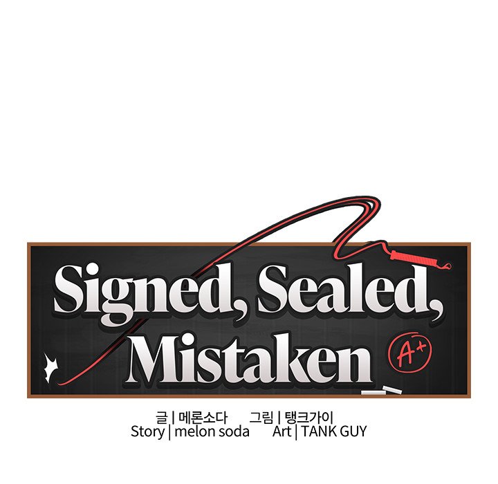 Signed, Sealed, Mistaken Manhwa - Chapter 20 Page 44