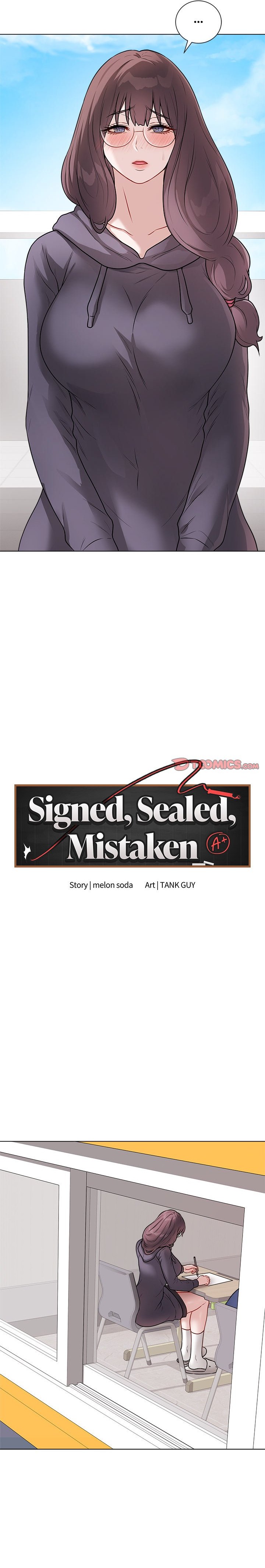 Signed, Sealed, Mistaken Manhwa - Chapter 17 Page 10