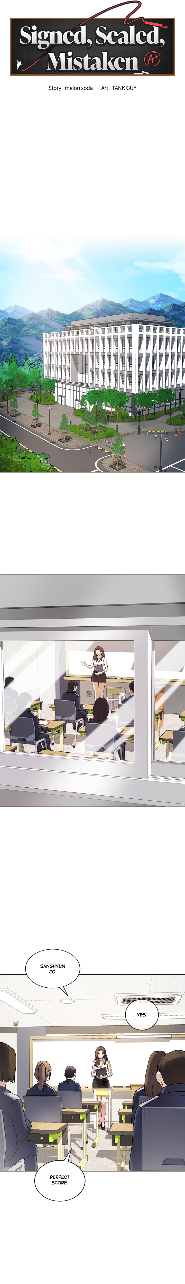 Signed, Sealed, Mistaken Manhwa - Chapter 1 Page 6