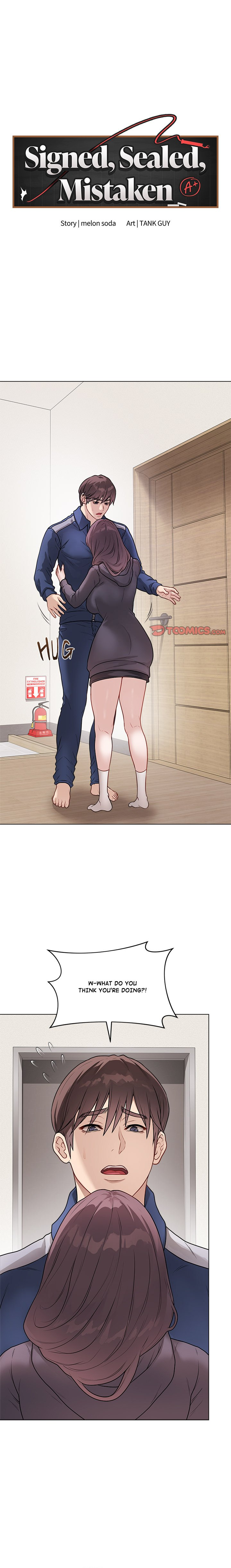 Signed, Sealed, Mistaken Manhwa - Chapter 18 Page 0