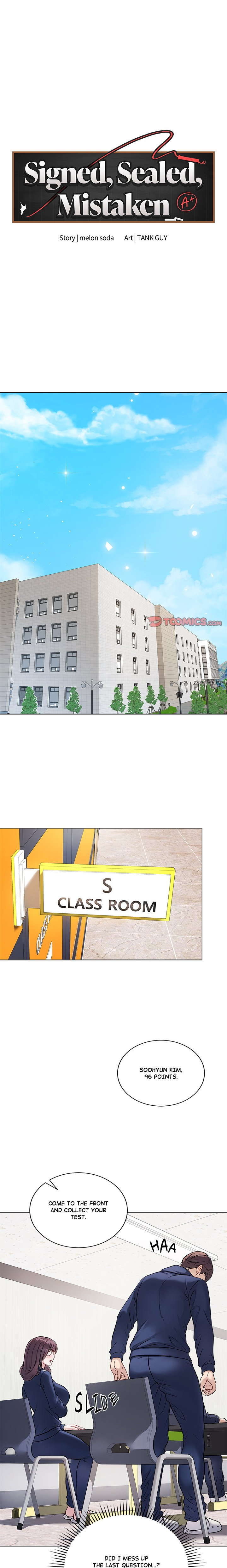 Signed, Sealed, Mistaken Manhwa - Chapter 5 Page 0