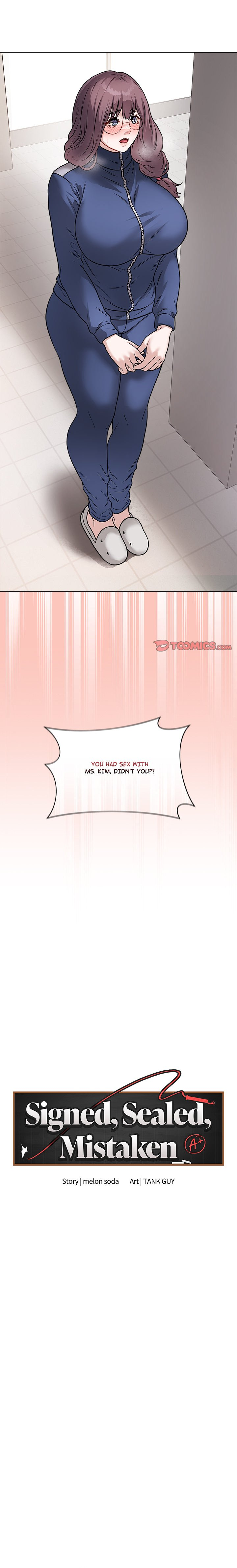 Signed, Sealed, Mistaken Manhwa - Chapter 12 Page 0