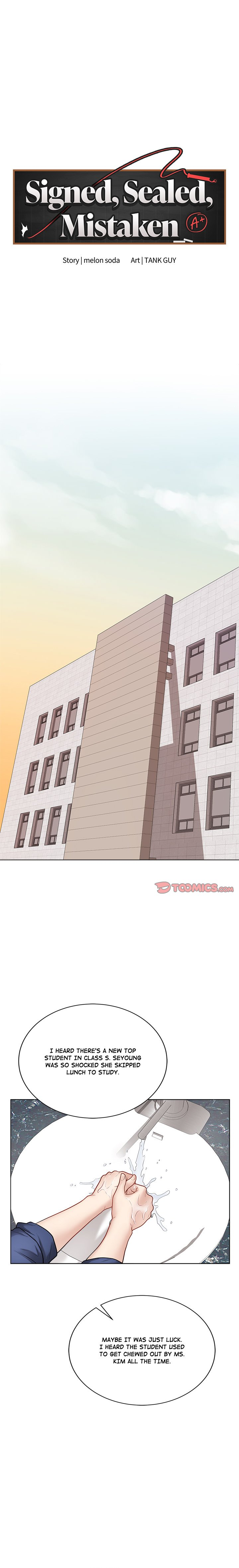 Signed, Sealed, Mistaken Manhwa - Chapter 13 Page 11