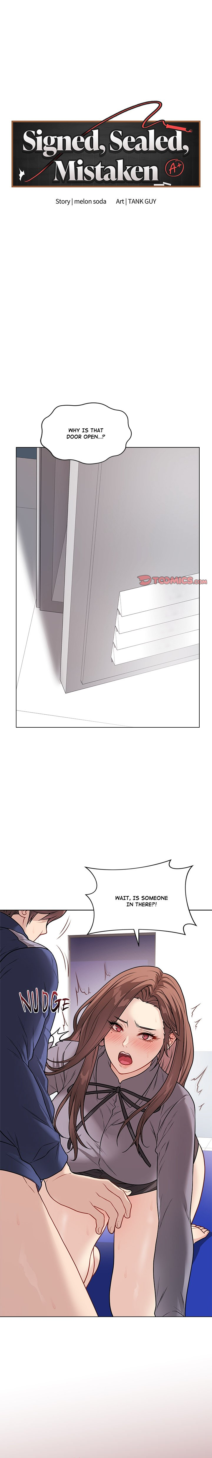 Signed, Sealed, Mistaken Manhwa - Chapter 15 Page 0