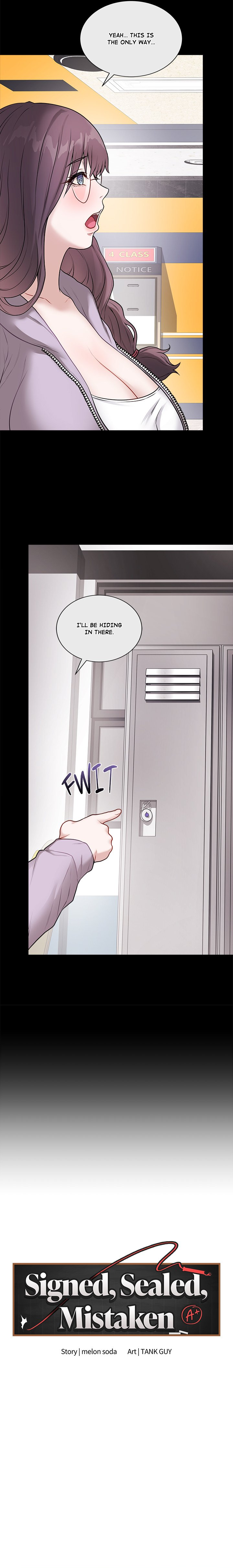 Signed, Sealed, Mistaken Manhwa - Chapter 14 Page 1