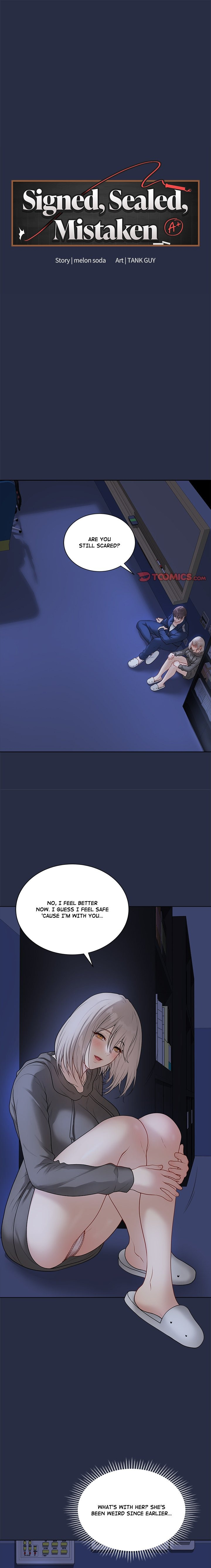 Signed, Sealed, Mistaken Manhwa - Chapter 24 Page 0