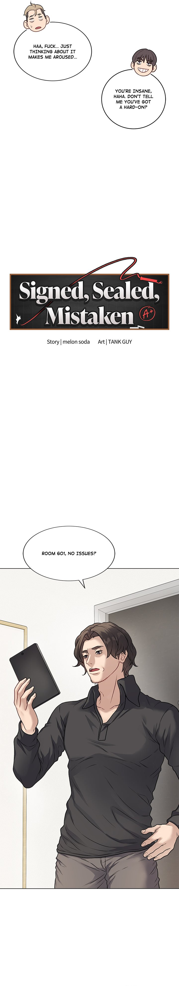 Signed, Sealed, Mistaken Manhwa - Chapter 8 Page 5