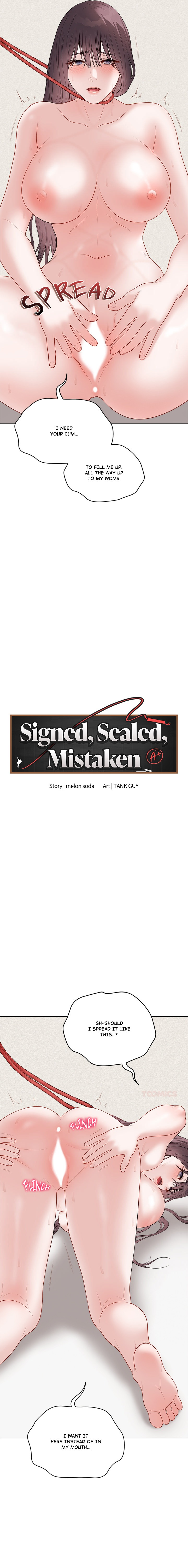 Signed, Sealed, Mistaken Manhwa - Chapter 35 Page 5