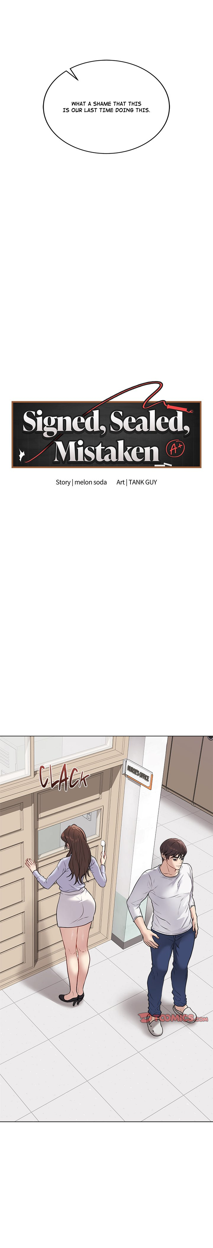 Signed, Sealed, Mistaken Manhwa - Chapter 11 Page 10