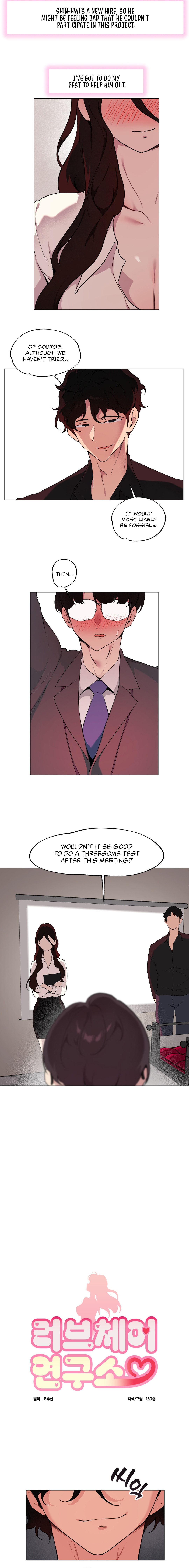 Love Chair Lab Manhwa - Chapter 9 Page 1